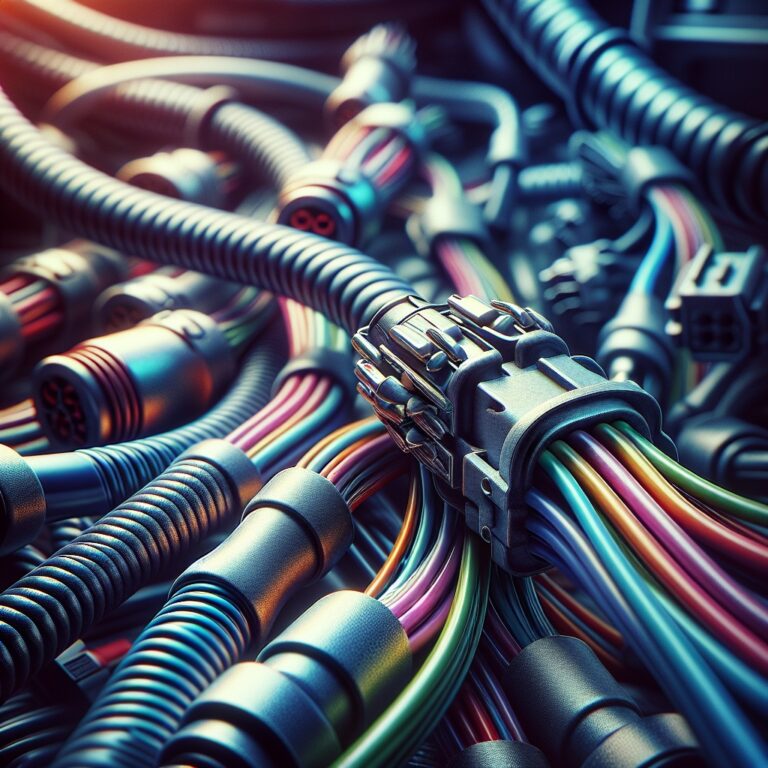 Cable,And,Plugs,(harness),Of,A,Car,As,An,Optional